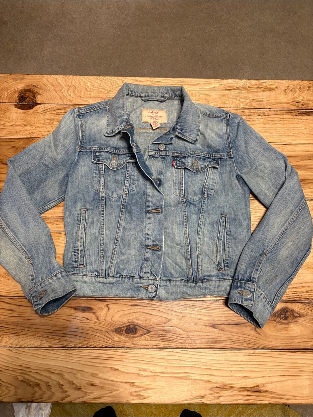 Levi's Light Blue Women's Denim Trucker Jacket